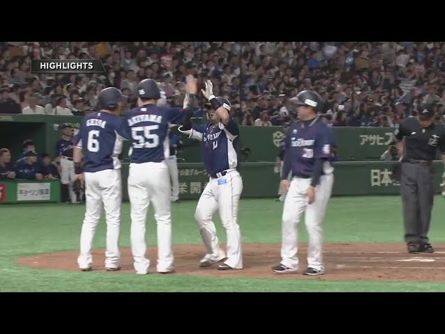 4/6 ファイターズ対ライオンズ ハイライト