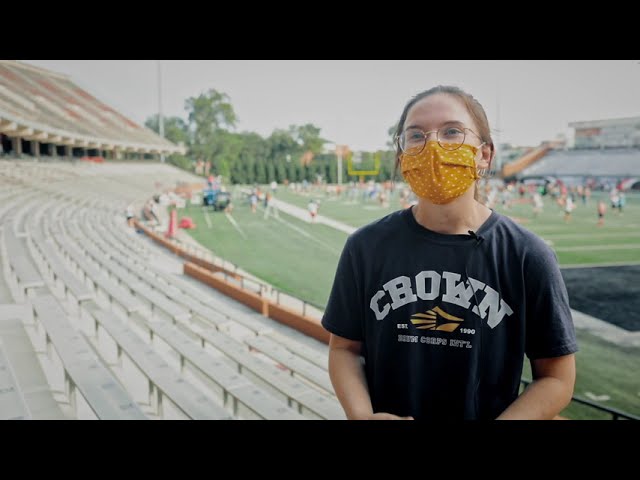 View from the Hill - Big Red Marching Band prepares for first home game  Video Preview