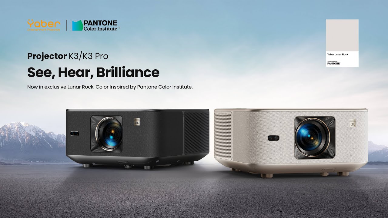 Yaber Lunar Rock K3 projector combines a chic design with Yaber Lunar Rock K3 projector combines a chic design with