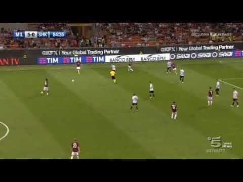 AC Milan (Ita)   6 - 0  Shkendija (Mac)...Montolivo R. (Abate I.)