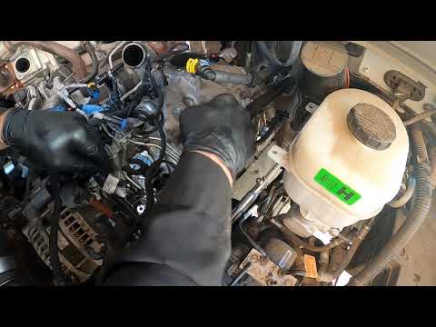 Ford 6.7 POWERSTROKE OIL LEAK! valve cover/intake manifold gasket R&R, DRIVER SIDE