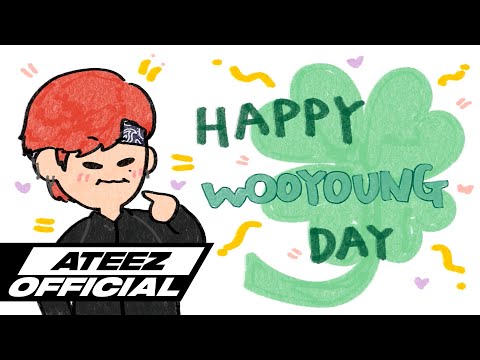 ATEEZ(에이티즈) HAPPY WOOYOUNG's Draw My Life🎨