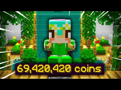 the almost ultimate flower minion ( Hypixel Skyblock )