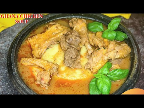 Tastiest Chicken Soup | Ghana π¬π Chicken Light Soup Recipe | Chicken Pepper Soup