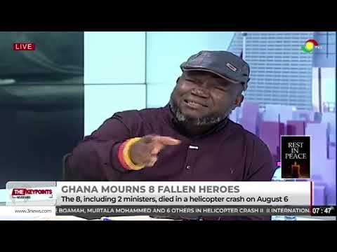 Helicopter crash: Our Security agencies must get to work and end galamsey – Ken Ashigbey