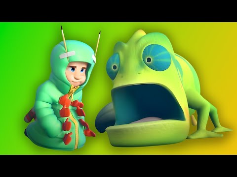 Lizard Bait! | The Fixies | Cartoon for kids - Kingdom Kids Zone, Little Learners - The Fixies