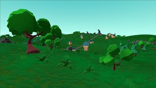 New RPG fantasy life simulator with using procedural generation algorithms
