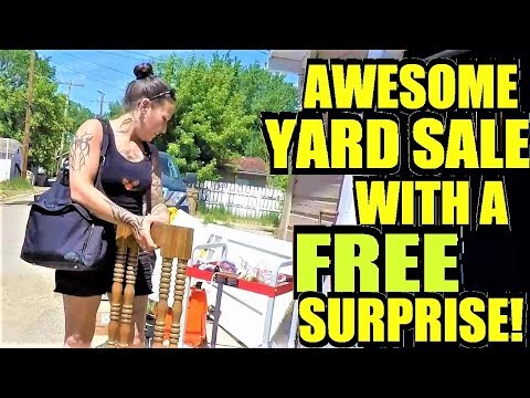 Ep198: THESE GREAT GARAGE SALE FINDS WILL AMAZE YOU! - The ORIGINAL Garage Sale VLOG