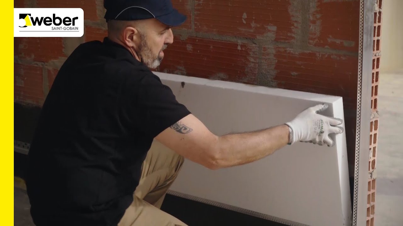 Watch SATE paso a paso | PASO 3: Colocación de los paneles aislantes Now SATE paso a paso | PASO 3: Colocación de los paneles aislantes