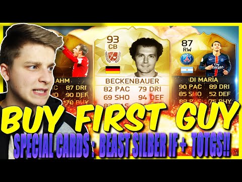 FIFA 16: BUY FIRST GUY CHALLENGE (DEUTSCH) - FIFA 16 ULTIMATE TEAM - SPECIAL CARDS ft. BEAST TOTGS!
