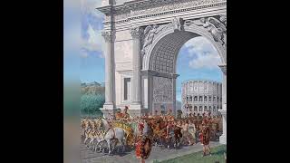 During a Roman Triumph, soldiers sang lewd songs about their commanders #Shorts