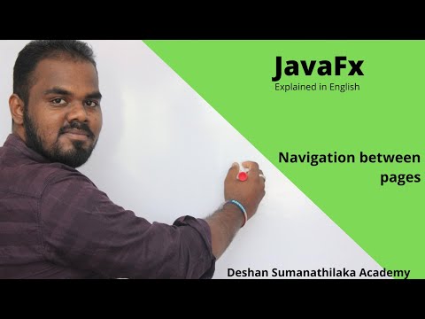 JavaFX + Scene Builder - Navigation Between Pages