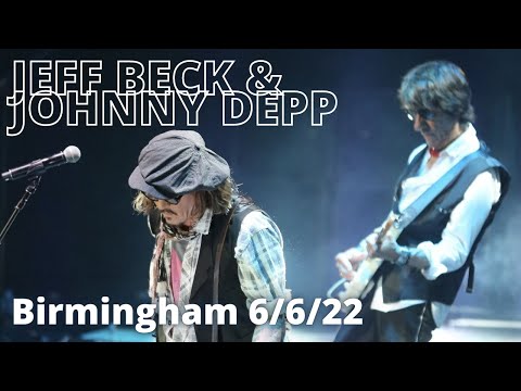 Jeff Beck & Johnny Depp: Complete Set from Birmingham Symphony Hall, Jun 6th, 2022