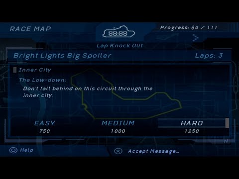 Need For Speed Underground (PS2) - Part #61 // Bright Lights Big Spoiler