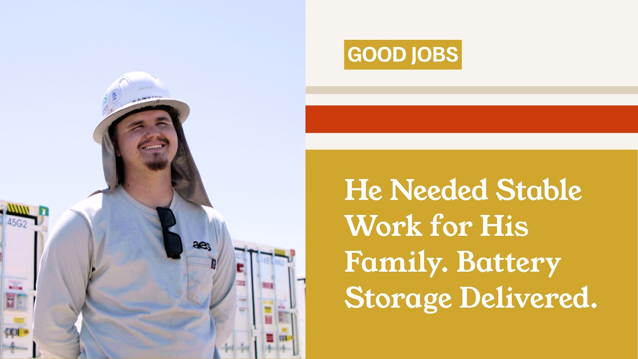 He Needed Stable Work for His Family. Battery Storage Delivered. | GoodPower