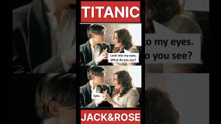 Jack and Rose Funny Love story😂😂 #shorts #viral #shortsfeed #titanic