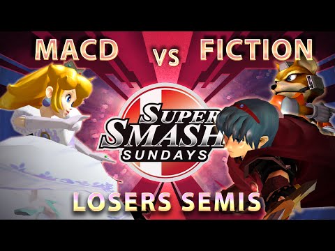 SSS 28 - MacD (Peach) Vs. Fiction (Marth, Fox) SSBM Losers Semis - Melee