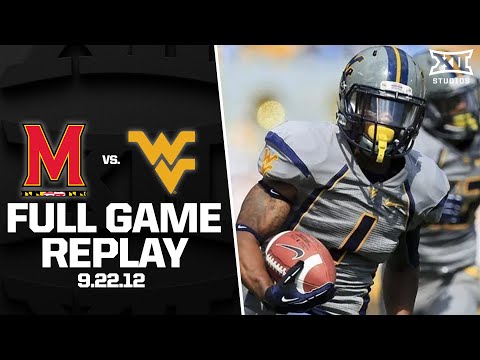 Tavon Austin & Geno Smith Battle Maryland & Stefon Diggs (2012) | Big 12 Football Full Game Replay