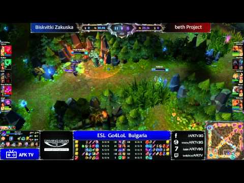 Go4LoL Bulgaria #146: Biskvitiki Zakuska vs. Beth Project
