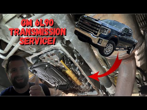 Chevy/GMC 6L90 Transmission Pan Drop Service FULL Step by Step With Filter Change!