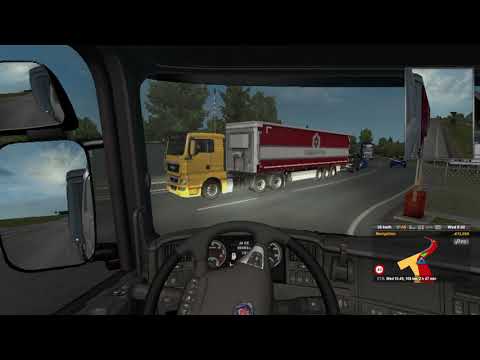 Euro Truck Simulator 2: Vilnius (LT) TO Kaliningrad (RU) SCANIA || Euro Truck Season || Episode 08