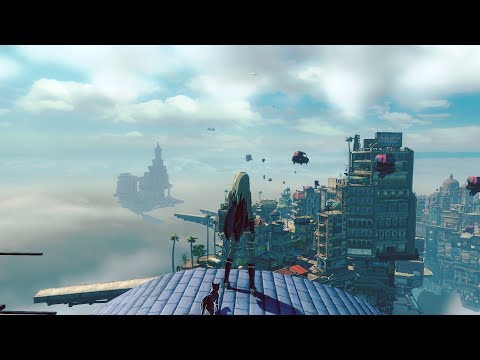 Gravity Rush 2 Free Roam Gameplay