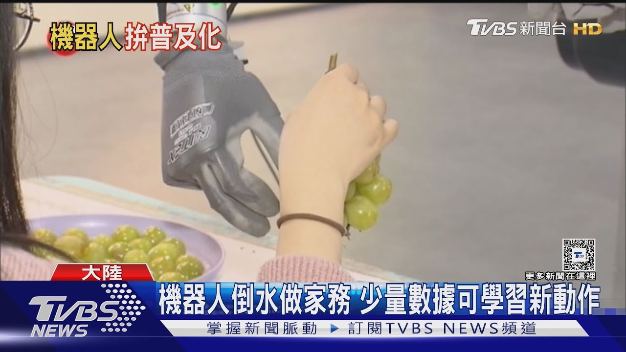 機器人看影片學做家務 陸GO-1大模型亮相