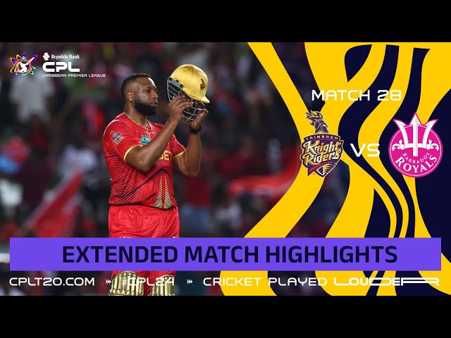 Extended Highlights | Trinbago Knight Riders vs Barbados Royals | CPL 2024