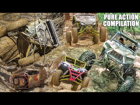 Side by Side Action Compilation - Tennessee Trail Riding - RZR, Maverick, KRX, Z-Force, Villain SXS