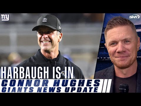 John Harbaugh finalizing a deal to become Giants next head coach