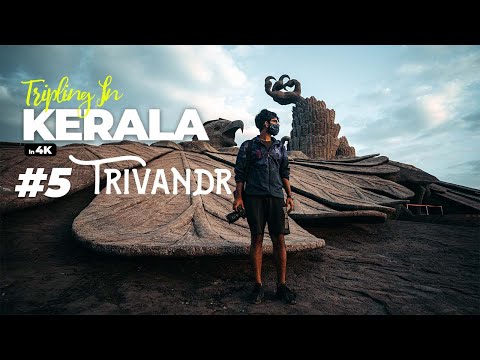 India’s Biggest Bird Statue! 🦅 + A Temple with Secret Treasures! (Trivandrum, Kerala)