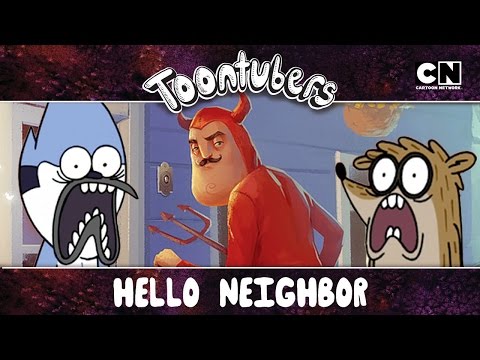 Hello Neighbor, ¡choca esos cinco! ¡TERMINAMOS TU JUEGOOOOOOOHHHHHH! | Toontubers | #QuedateEnCasa