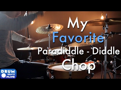 My Favorite Paradiddle-Diddle Chop - Drum Lesson | Drum Beats Online