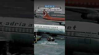 Tabrakan 2 Pesawat Terdahsyat di Kroasia, Mayat Penumpang & Barang Menghujani Wilayah Zagreb