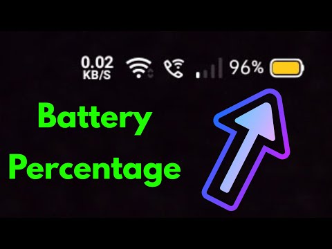 How to Show Battery Percentage on realme | Works For All Realme Mobile Android 10