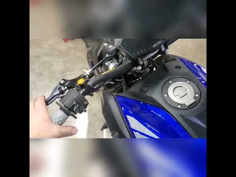 How to install ProTaper Fat Bar setup and cluster mounting fz/mt07