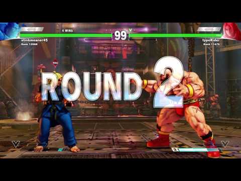 SFV 3rd Beta: stinkmeaner45 (Zangief) vs typeRider (Ken)