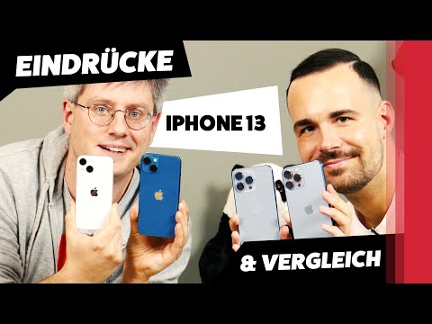 Apple iPhone 13, Mini, Pro & Pro Max - Unsere ausführlichen Eindrücke & Erster Vergleich
