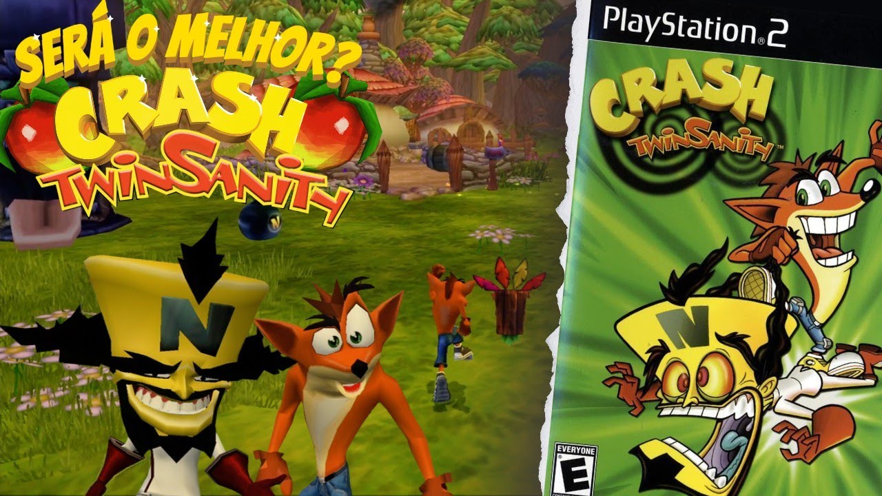 CRASH TWINSANITY - SERÁ ESSE O MELHOR CRASH DO PS2?