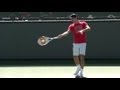 Roger Federer Forehand in Super Slow Motion - BNP Paribas 2013