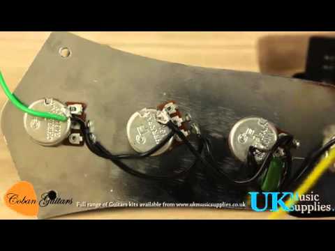 Bass Jazz Wiring Guide - Full Range of Guitars Kits Available from UK Music Supplies