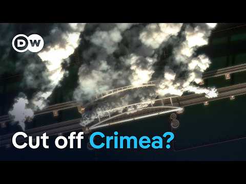 Can Ukraine isolate Crimea - or even retake the Russian-occupied peninsula? | DW News