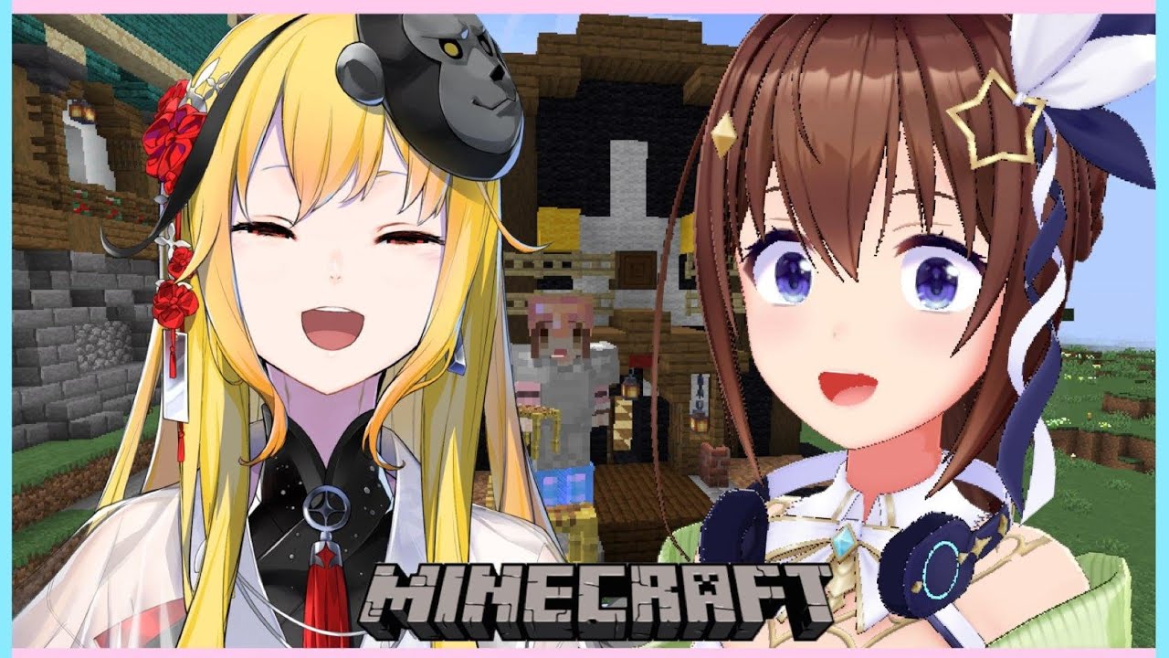 【minecraft】カエラちゃんとギルドの倉庫つくり!!【#ときのそら生放送/ホロライブ/ときのそら/Kaela Kovalskia】