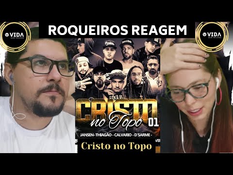 Rockeiros reagem a RAP Gospel - Cristo no Topo 1 Thiagão - Respetáculo Vida Sem Trilhos REACT VST
