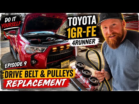 Toyota 4Runner • FREE Maintenance Tech Tips - DIY Drive Belt & Idler Pulley Replacement • Episode 9