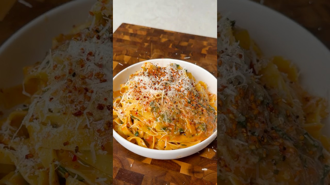 This Creamy Zucchini Pasta Nobody Believes Is Vegan