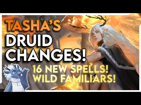 Getting Familiar with Druid! New Features from Tasha's Cauldron of Everything | D&D 5e | UAToday