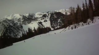 preview picture of video 'Black Slope 8 Ski Amade Zauchensee with vholdr contour 1080p'