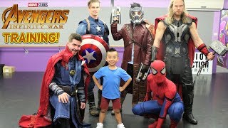 Download lagu Training With The Marvel Avengers Infinity War Superhero CKN mp3