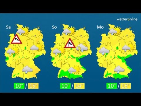 wetteronline.de: Das Wetter in 60 Sekunden (11.05.2016)